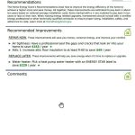 Home Energy Score recommendations example